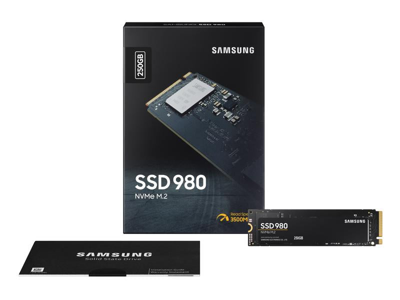 Samsung 980 NVMe M.2 SSD - 250GB