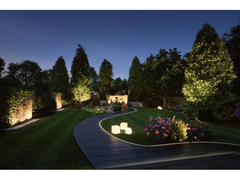 Paulmann Gartenleuchte Plug &amp; Shine GLOBE RGBW, ZigBee