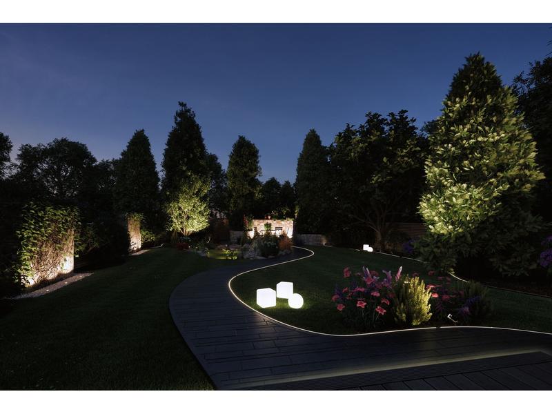 Paulmann Gartenleuchte Plug &amp; Shine GLOBE RGBW, ZigBee