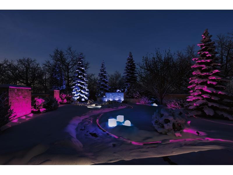 Paulmann Gartenleuchte Plug &amp; Shine GLOBE RGBW, ZigBee