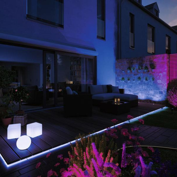 Paulmann Gartenleuchte Plug & Shine PIKE RGBW Spot 40 °, ZigBee