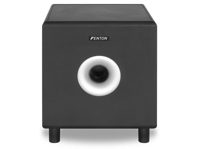 Fenton Subwoofer SHFS08B Schwarz