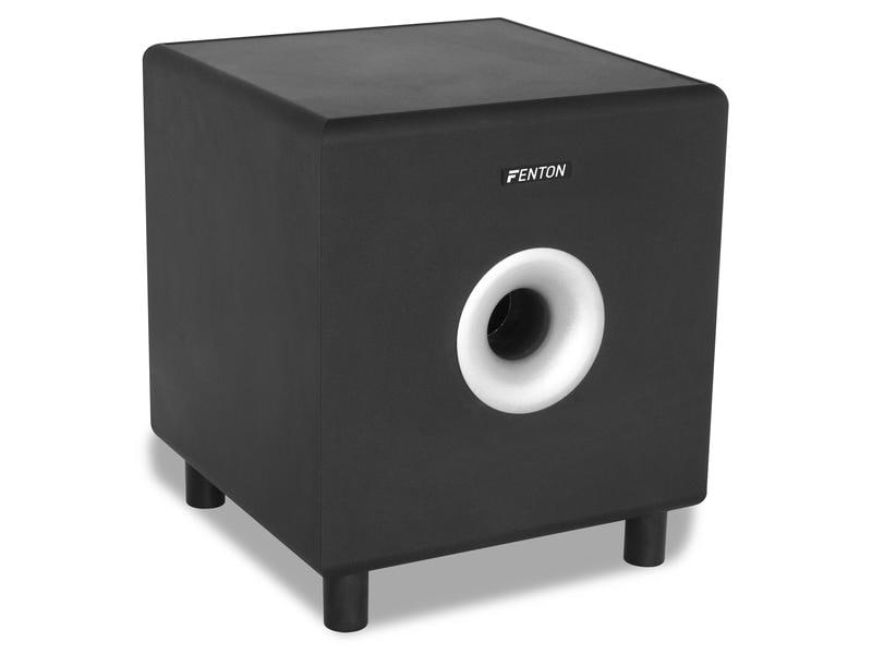Fenton Subwoofer SHFS08B Schwarz