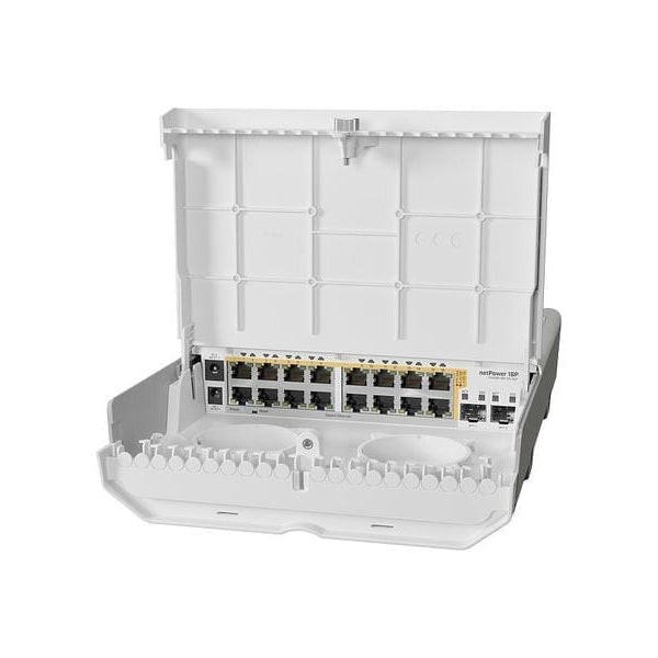 MikroTik PoE+ Switch netPower 16P, Outdoor 18 Port