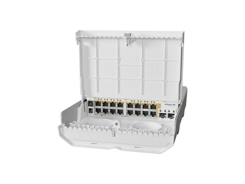 MikroTik PoE+ Switch netPower 16P, Outdoor 18 Port