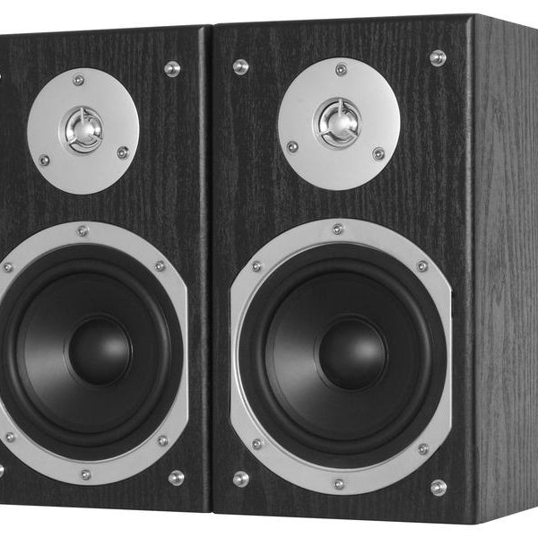 Fenton Regallautsprecher Paar SHFB55B Schwarz