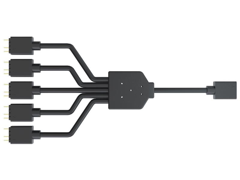 Cooler Master Addressable RGB 1 zu 5 Splitter Kabel
