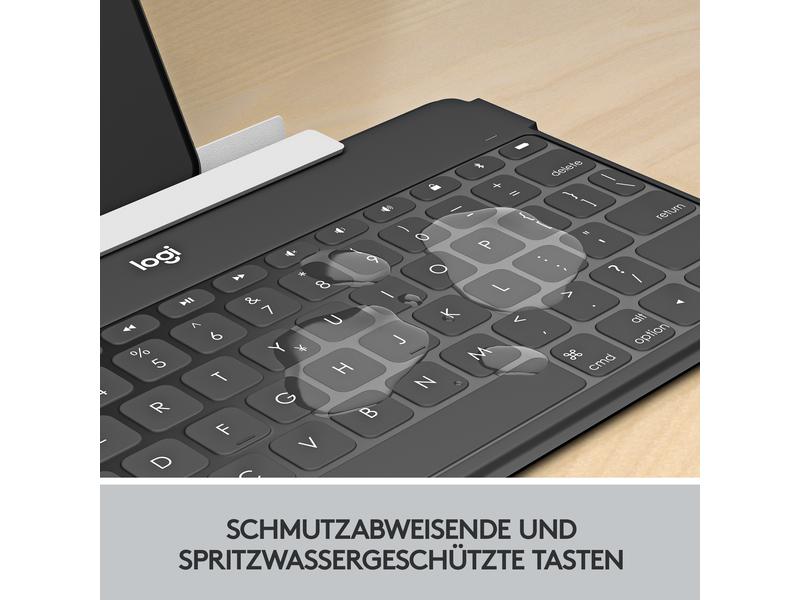 Logitech Tastatur Keys-To-Go Schwarz