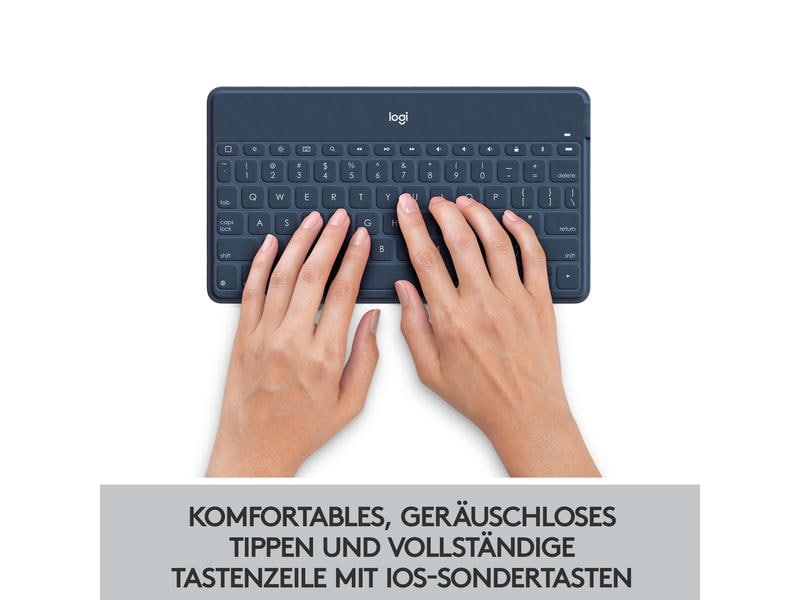 Logitech Tastatur Keys-To-Go Blau