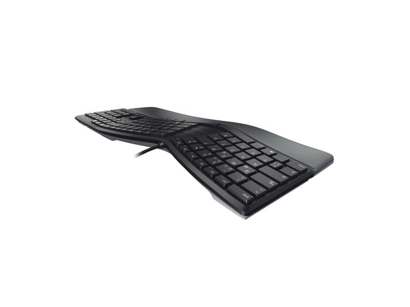 Cherry Tastatur KC 4500 ERGO CH-Layout Schwarz