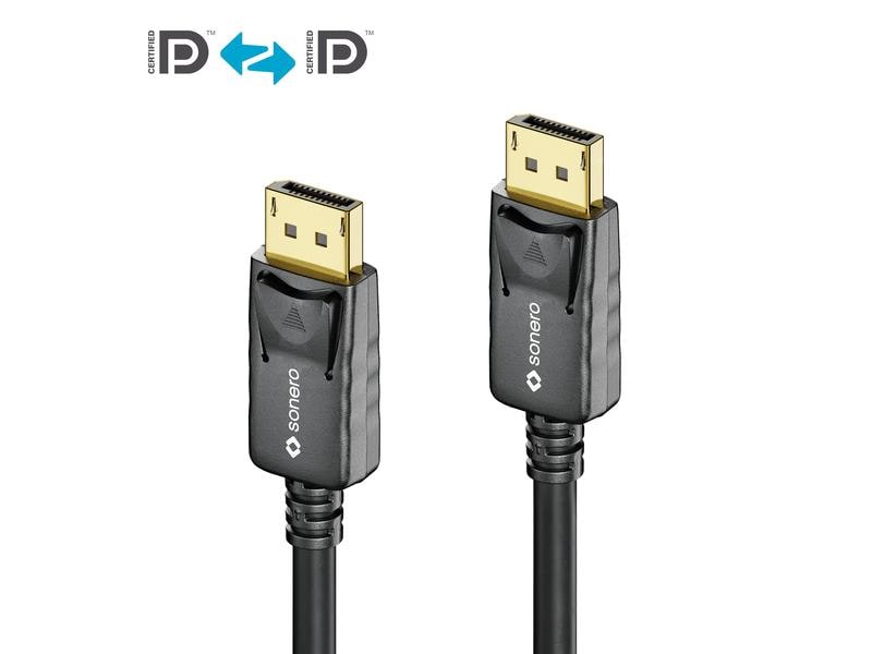 sonero Kabel 4K Displayport 1.2 Stecker <-> Stecker, 4K/60Hz, 2 m