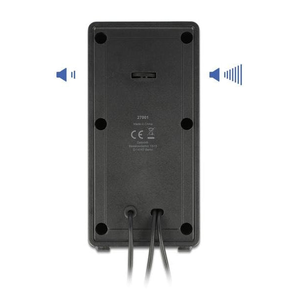 Delock PC-Lautsprecher Stereo 2.0