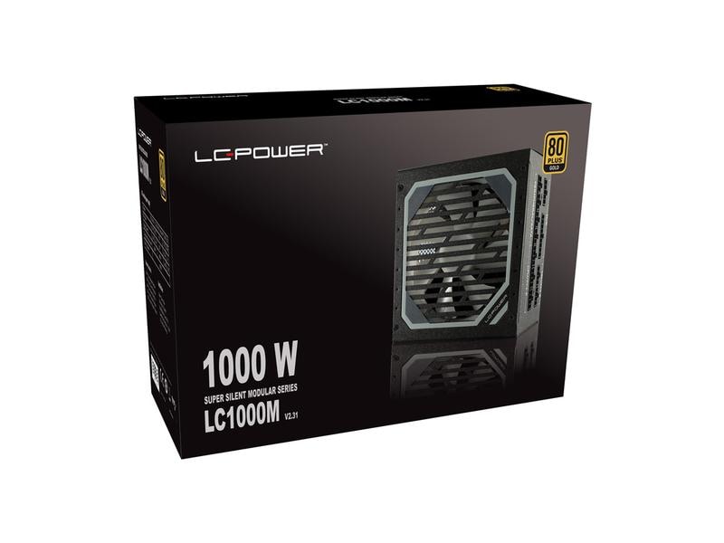 LC-Power LC1000M V2.31 - Super Silent Modular Serie - 1000W