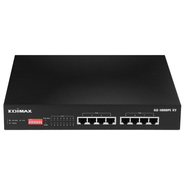 Edimax PoE+ Switch GS-1008PL V2 8 Port