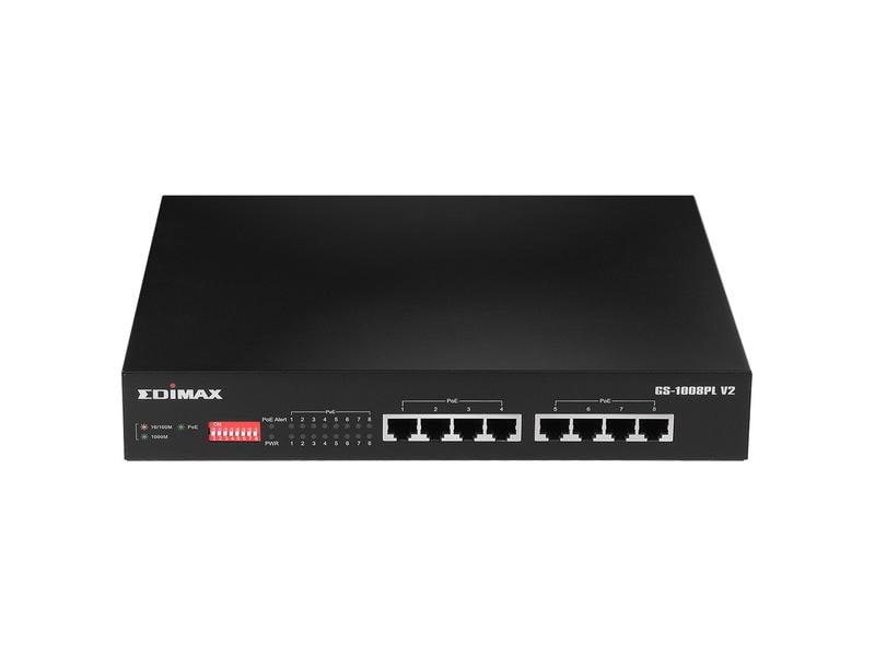 Edimax PoE+ Switch GS-1008PL V2 8 Port