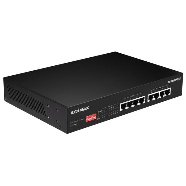 Edimax PoE+ Switch GS-1008PL V2 8 Port