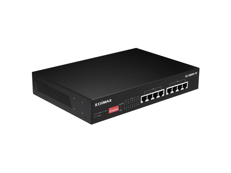 Edimax PoE+ Switch GS-1008PL V2 8 Port