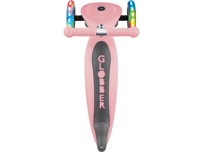 GLOBBER Scooter GO UP Foldable Plus Lights, Pastel Rosa