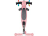 GLOBBER Scooter GO UP Foldable Plus Lights, Pastel Rosa