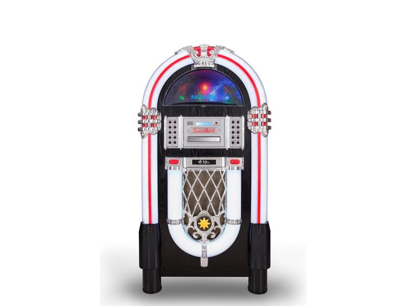 Noxon Musik-System Jukebox 1 Mehrfarbig/Schwarz/Silber
