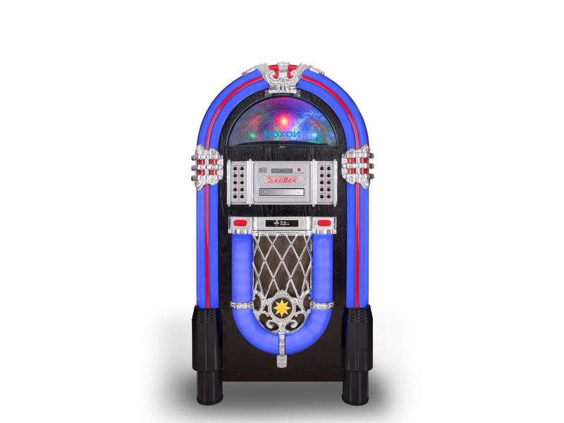 Noxon Musik-System Jukebox 1 Mehrfarbig/Schwarz/Silber