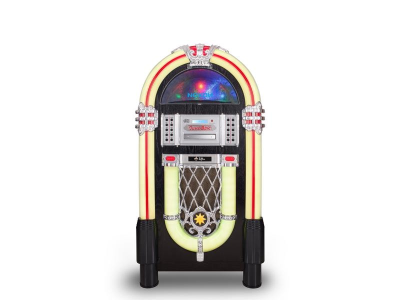 Noxon Musik-System Jukebox 1 Mehrfarbig/Schwarz/Silber