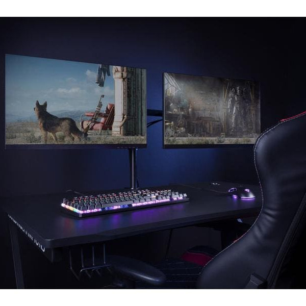 Trust Tischhalterung GXT 1120 Mara Dual bis 16 kg – Grau