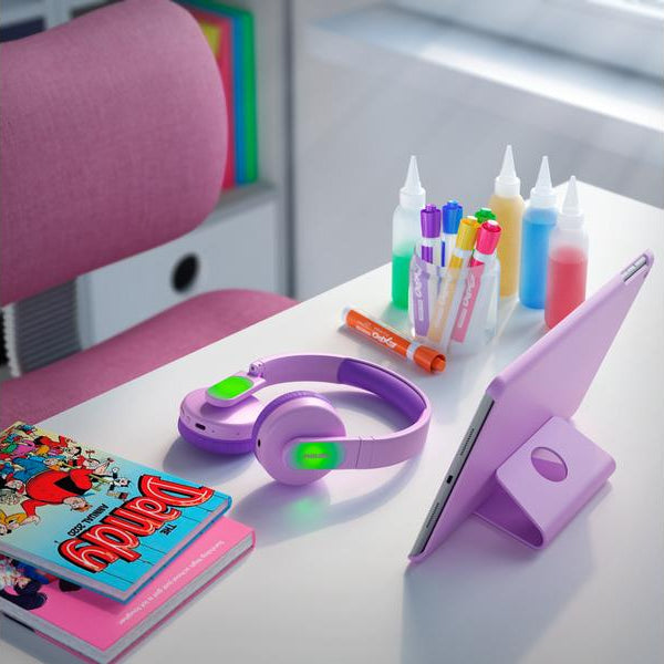 Philips Wireless On-Ear-Kopfhörer TAK4206PK/00 Pink