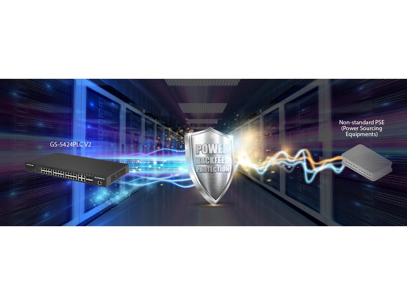 Edimax Pro PoE+ Switch GS-5424PLC V2 28 Port