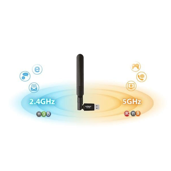 Edimax WLAN-AC USB-Stick EW-7822UAD, MU-MIMO