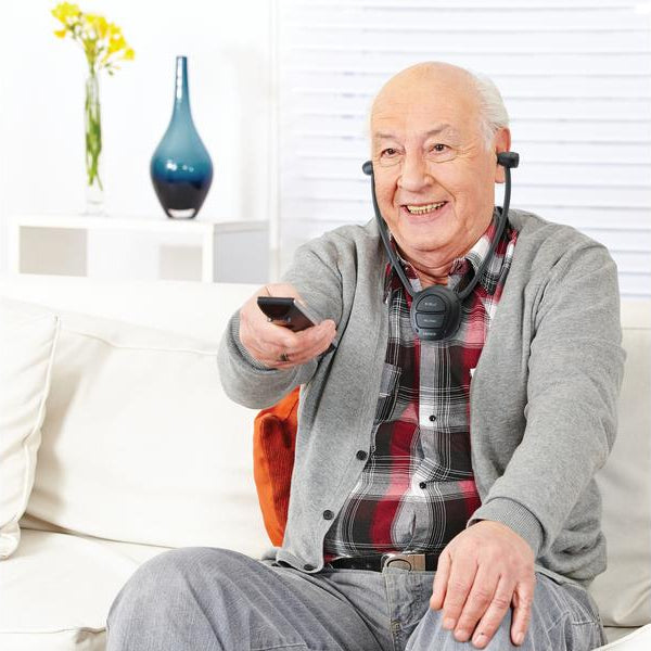 Lenco TV-Kopfhörer HPW-400 Schwarz