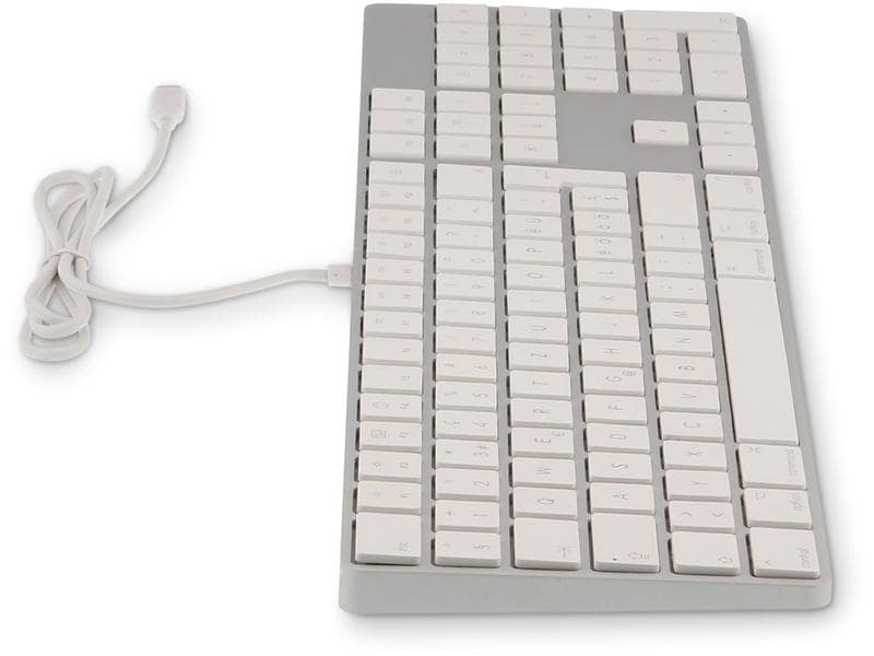 LMP Tastatur KB-1843 Silber, CH-Layout mit Ziffernblock