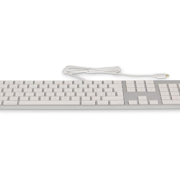 LMP Tastatur KB-1843 Silber, CH-Layout mit Ziffernblock
