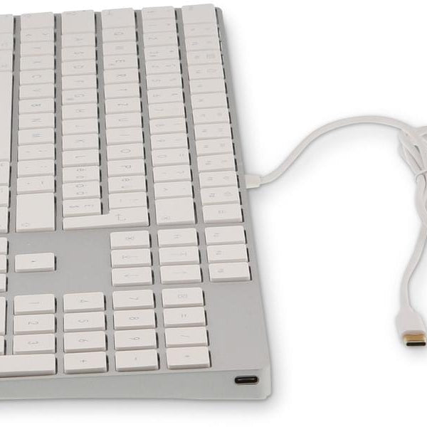 LMP Tastatur KB-1843 Silber, CH-Layout mit Ziffernblock