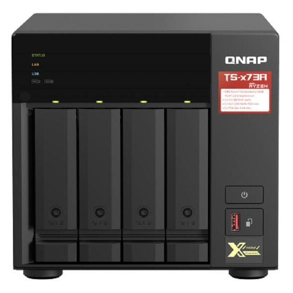 Qnap TS-473A-8G - ohne Harddisk