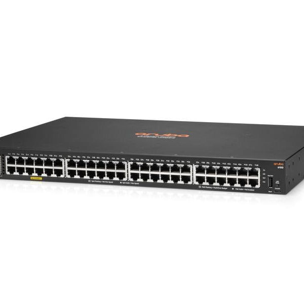 HPE Aruba Networking PoE+ Switch CX 6100 48G PoE+ 52 Port