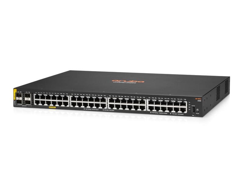 HPE Aruba Networking PoE+ Switch CX 6100 48G PoE+ 52 Port
