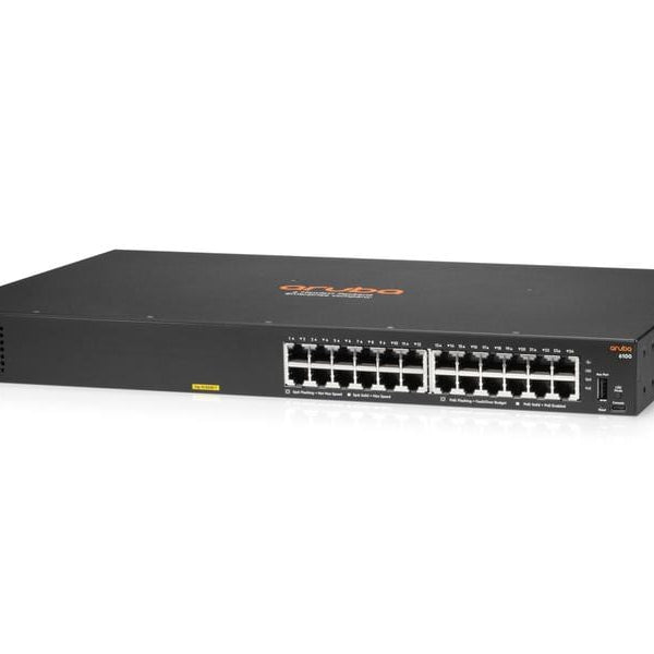 HPE Aruba Networking PoE+ Switch CX 6100 24G PoE+ 28 Port