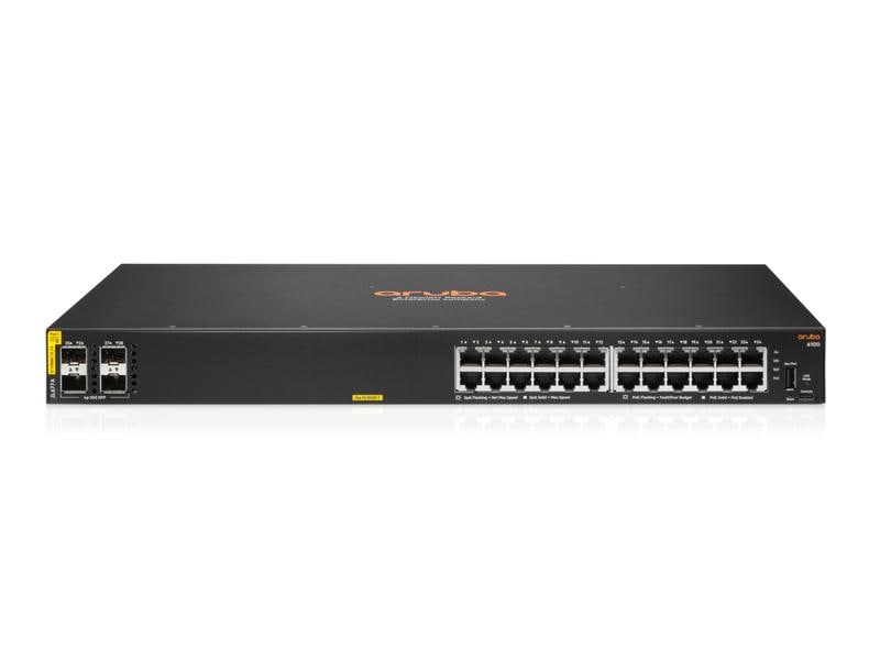 HPE Aruba Networking PoE+ Switch CX 6100 24G PoE+ 28 Port