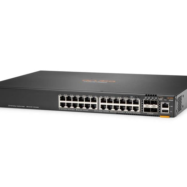 HPE Aruba Networking PoE+ Switch CX 6200F 24G PoE+ 28 Port