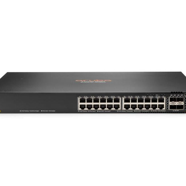 HPE Aruba Networking PoE+ Switch CX 6200F 24G PoE+ 28 Port