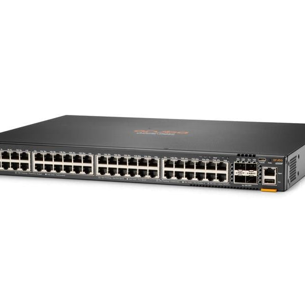 HPE Aruba Networking PoE+ Switch CX 6200F 48G PoE+ 52 Port