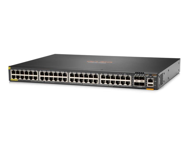 HPE Aruba Networking PoE+ Switch CX 6200F 48G PoE+ 52 Port