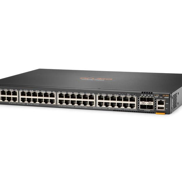 HPE Aruba Networking PoE+ Switch CX 6200F 48G PoE+ 52 Port