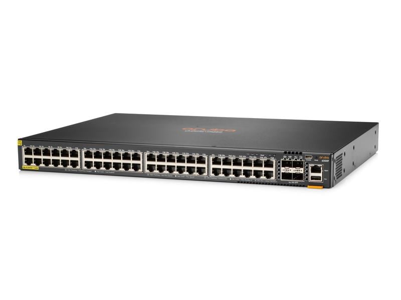 HPE Aruba Networking PoE+ Switch CX 6200F 48G PoE+ 52 Port