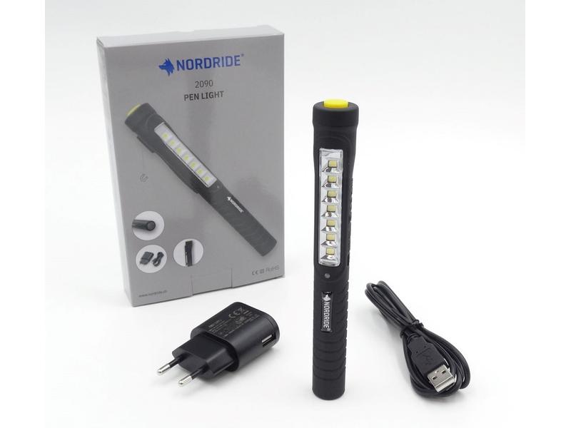 Nordride Handleuchte SMD LED Pen Light 90 Lumen, IP20, mit Magnet