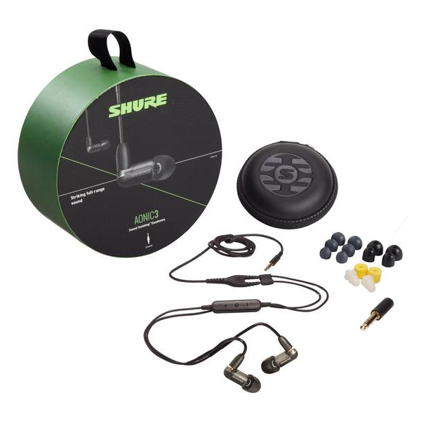 Shure In-Ear-Kopfhörer AONIC 3 Schwarz