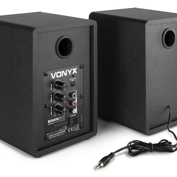 Vonyx Studiomonitore SMN30B Paar Schwarz