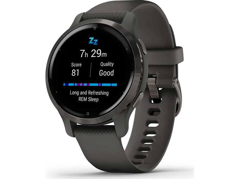 GARMIN Sportuhr Venu 2S Grau/Dunkelgrau