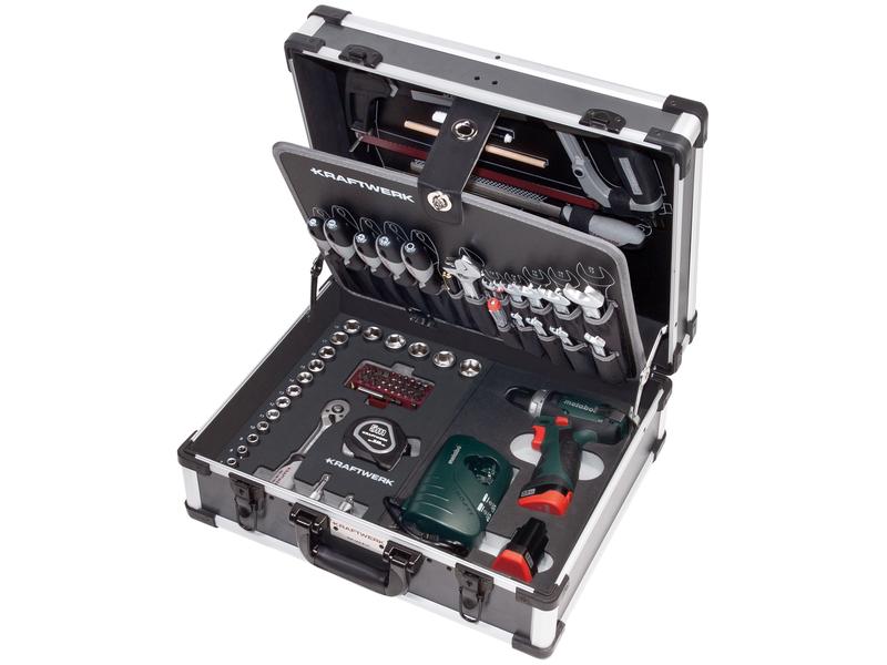 Kraftwerk Werkzeugkoffer B147 100-teilig